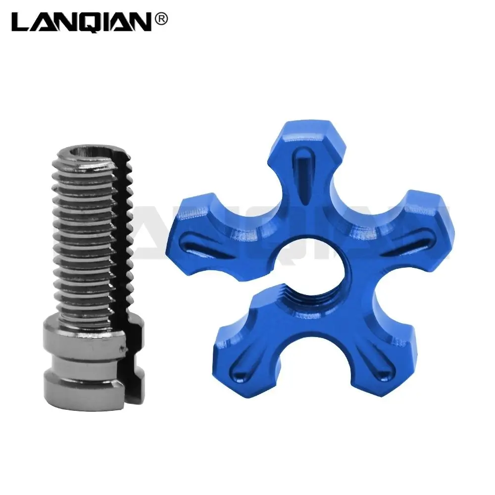 M8 M10 Motorcycle Clutch Cable Wire Adjuster For Kawasaki KX KLX KDX 65 85 100 125 150 250 450 F R S SR D-TRACKER Accessories