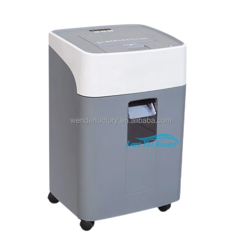 A8215 High Security 230mm/9inch  Electric Commercial Strip-Cut  40L Capacity Cut Paper Shredder for Home Use