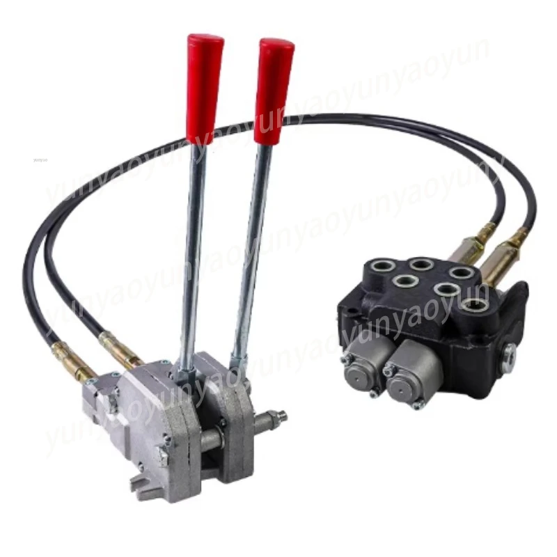 ZT12 Hydraulic Multi-way Reversing Valve Pull-wire Manual Remote Control Spare Part for Farm Tractor Hydraulic Modification