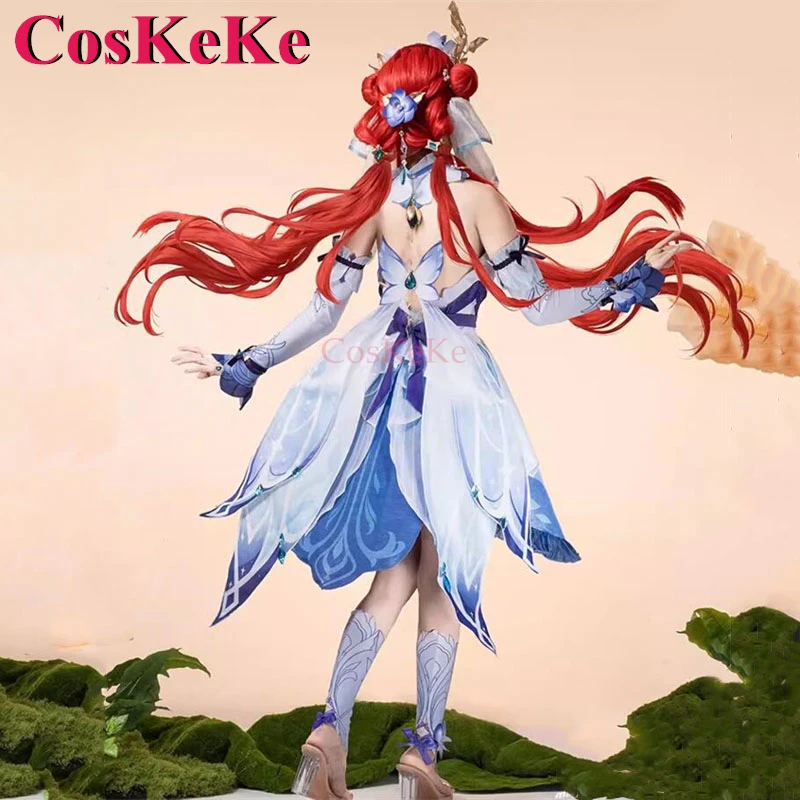 CosKeKe Nilou Cosplay Game Genshin Impact Costume Saban's Breath Skin Sweet Gorgeous Dress Activity Party Role Play Clothing New