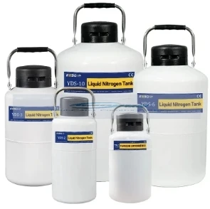 YDS-3 Cryogenic Portable Semen Container 2 Liter Liquid Nitrogen Tank 10L Dewar Vessel