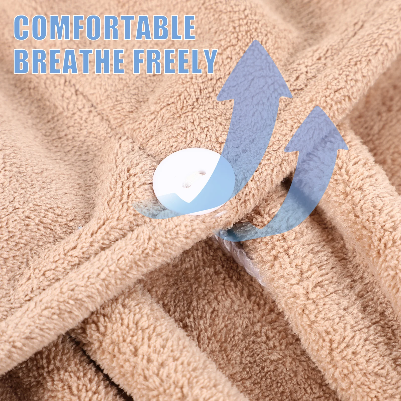 3 قطعة منشفة تجفيف الشعر غطاء ماص مادة الصوف المرجاني مريحة سريعة الجفاف يلتف تقليل كسر التجعد جميع أنواع الشعر #5