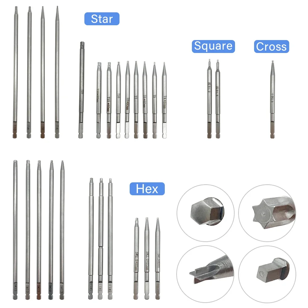 AO Quick Coupling Screwdriver star hex Screw driver AO Screwdriver Veterinary orthopedics Instruments