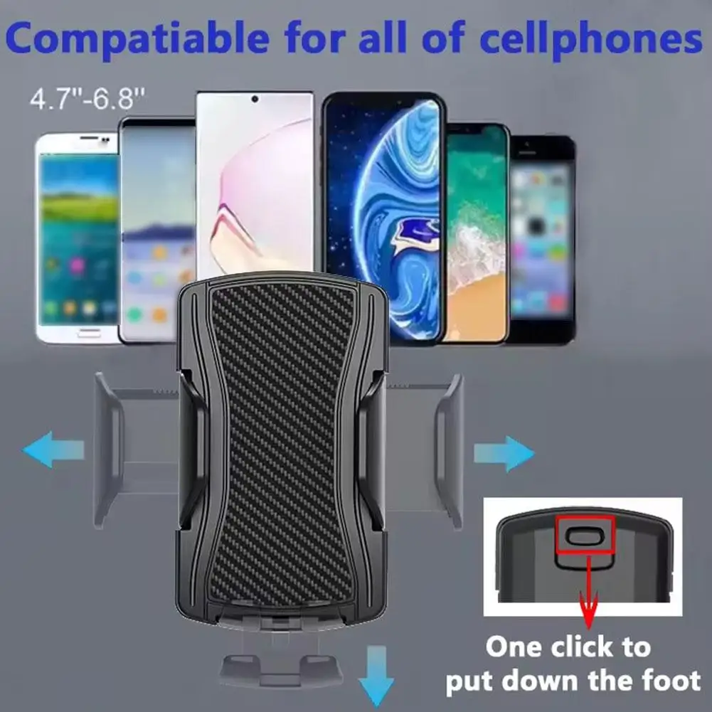 

1Pc New Car Vent Clamp Battery Holder Car Vent Phone Holder Mobile Phone Holder For Mobile Phone Universal Car Holder Q5F2