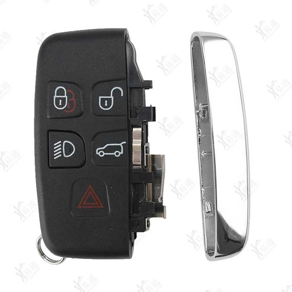 Upgraded Remote Key Shell Case Fob for Land Rover Range Rover LR2 LR4 fit Jaguar F-Pace F-Type XE XF XJ