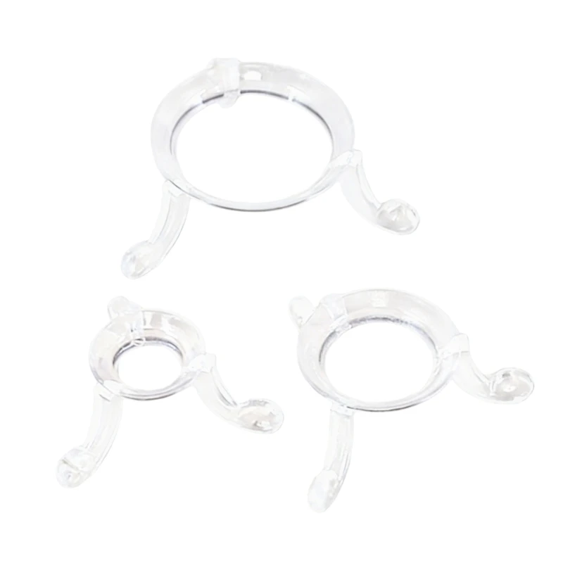 Round Clear Base Home Decors Stand For Showcasing Collectible Stone And Art Pieces In Museums Or Homes