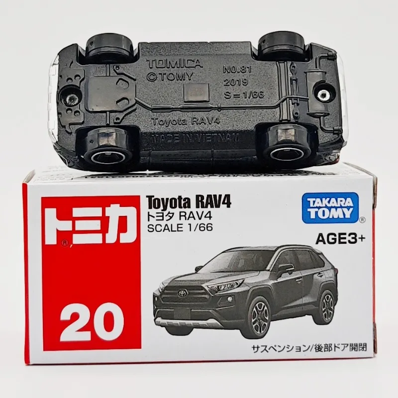 حقيقية تومي سبيكة سيارة تويوتا RAV4 نموذج 1/66 محاكاة مجموعة مركبة تحصيل الحلي سيارات مهرجان الهدايا اللعب