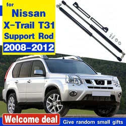 Car Front Hood Cover Gas Shock Strut Bars Lift Support Rod Damper Shock Absorber For Nissan X-Trail Rogue 2007-2020 T31 T32