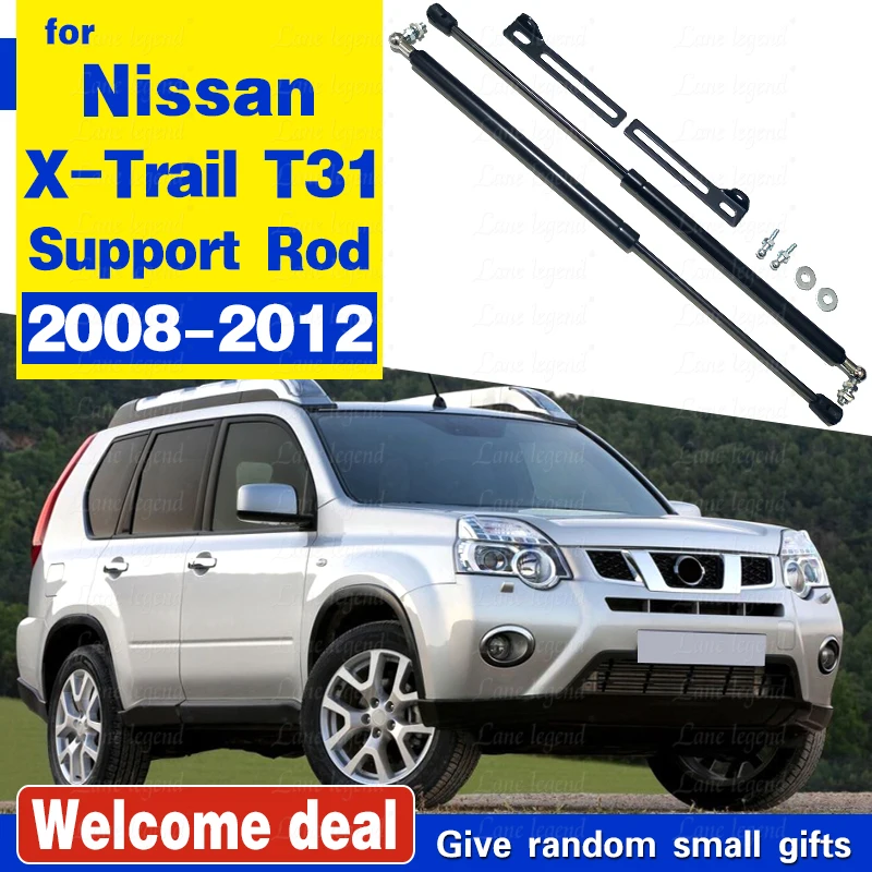 Car Front Hood Cover Gas Shock Strut Bars Lift Support Rod Damper Shock Absorber For Nissan X-Trail Rogue 2008-2012 T31