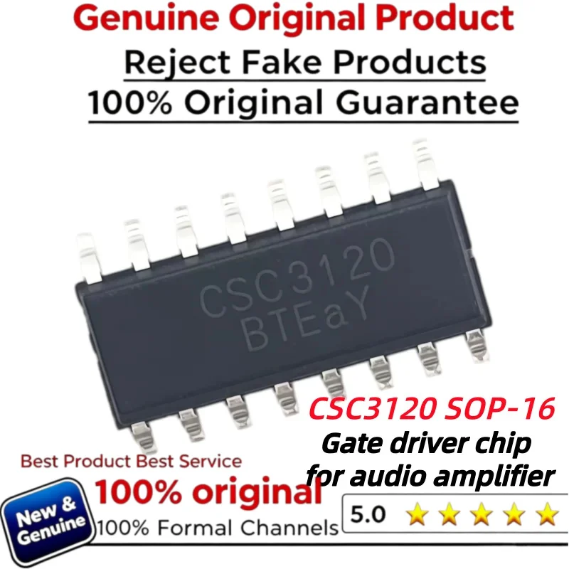 5-10-20PCS 100% New  Original  CSC3120  Substitute   Mono Audio Amplifier Chip  Spot Stock SOP-16