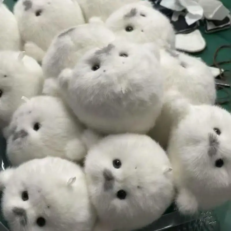 Schattige Baby Seal Pluche Pop Hanger Oceaan Simulatie Speelgoed Souvenir Seal Bag Charm Baby Cadeau Zachte Seal Souvenir Hanger