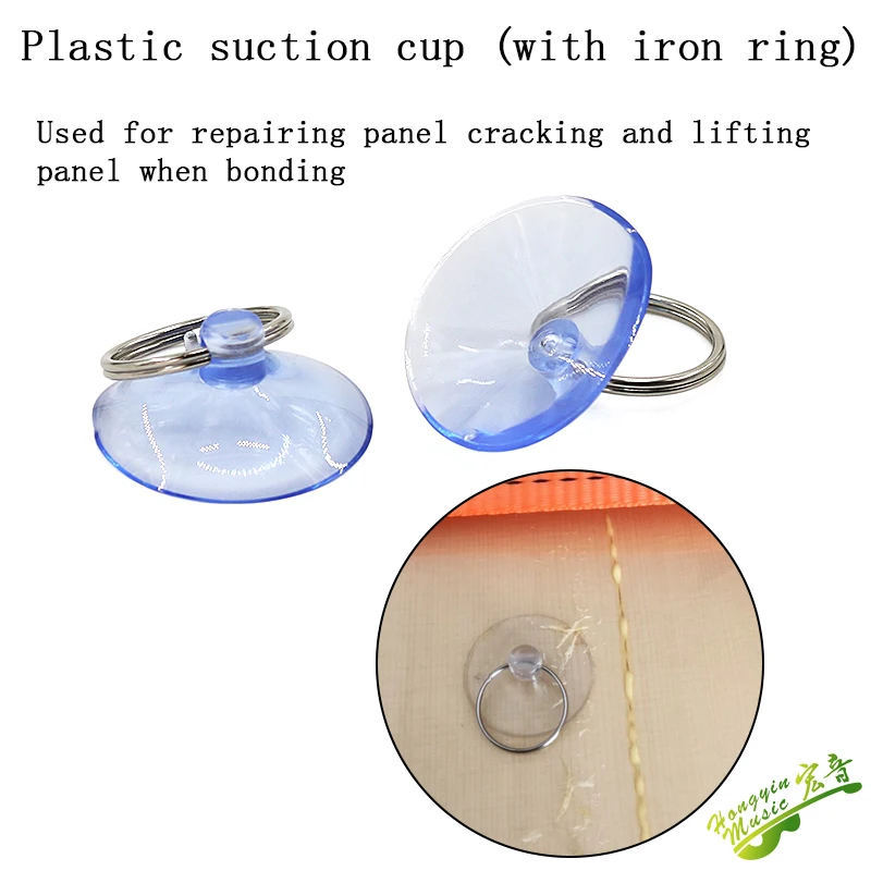 1Pc Plastic Suction Cup Guitar Panel Backboard Crack Opening Fixture Guitar Seam Gluing Repair Tool