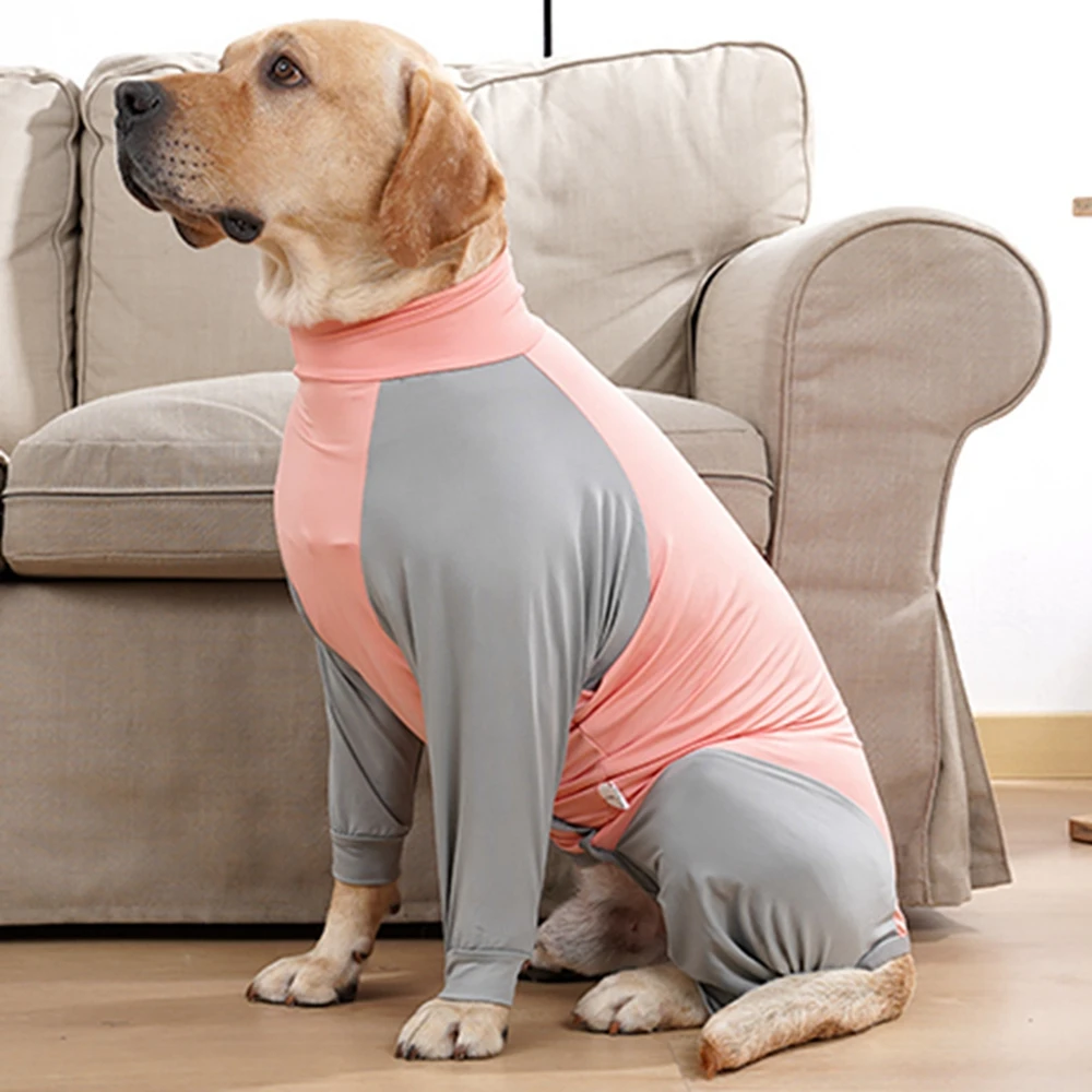 

Dog Recovery Suit Prevent Licking Wounds Abdominal Wound after Surgery Wear Postoperative Shirts Dog Bodysuit Prevent Shedding