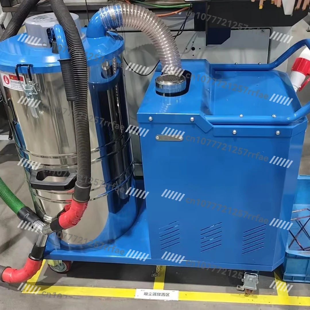 Industrial Vacuum Cleaner/stainless Steel Wet and Dry Vacuum Cleaner with Filter, Suitable for Factory and Workshop