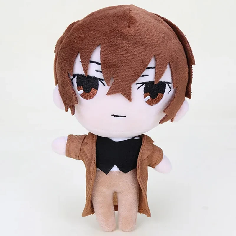 20cm Anime Dazai Osamu Osamu Dazai Nakahara Chuya Sigma Gogol Fyodor Dostoyevsky Cute Soft Stuffed Pillow Kids Birthday Gift