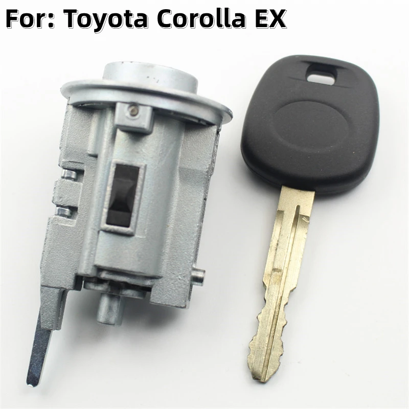 XIEAILI OEM Cilindro della Serratura Di Accensione Auto Cilindro Della Serratura Della Porta Per Toyota Corolla EX Con 1Pcs Chiave S337