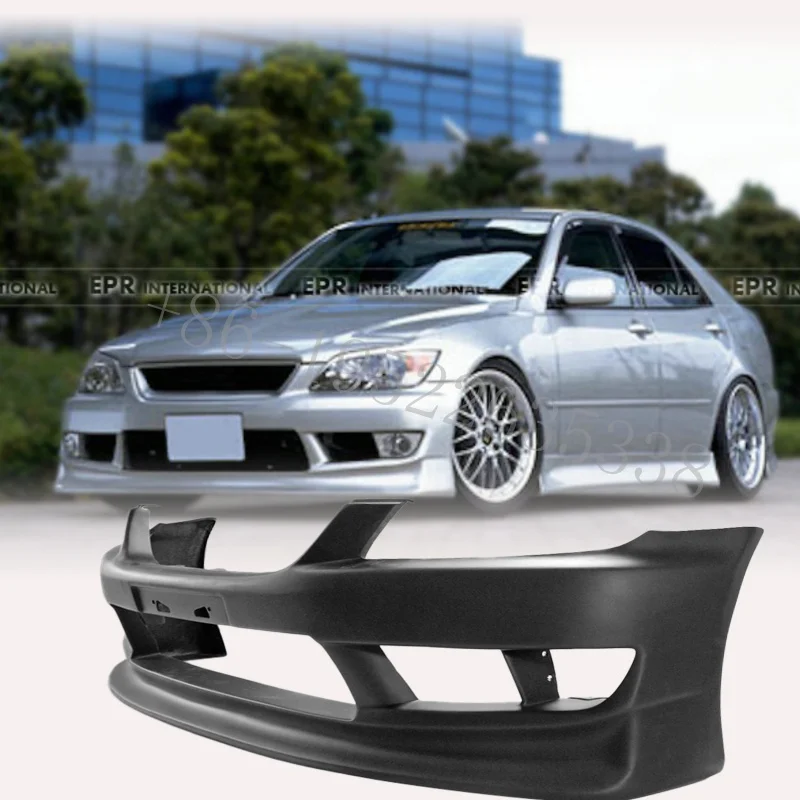 New Front Bumper for Lexus  ALTEZZA 1998-2005 IS200 RS200 SXE10 Exhaust VTX Style Fiber Glass Material