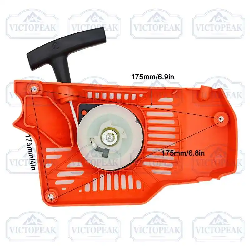 Zubehör für Garten-Elektrowerkzeuge, Kettensägenteile, handgezogener Rückstoßstarter für 3800 38 cc – Detail 6