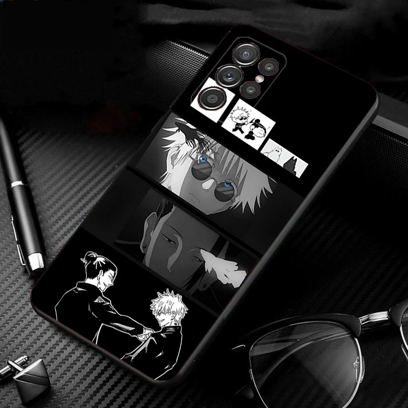 Geto Y Gojo Anime Funda De TeléFono Para Samsung Galaxy S25 S24 S23 S22 S21 Ultra S24 S23 S22 S21 S25 Plus S24 S20 Fe