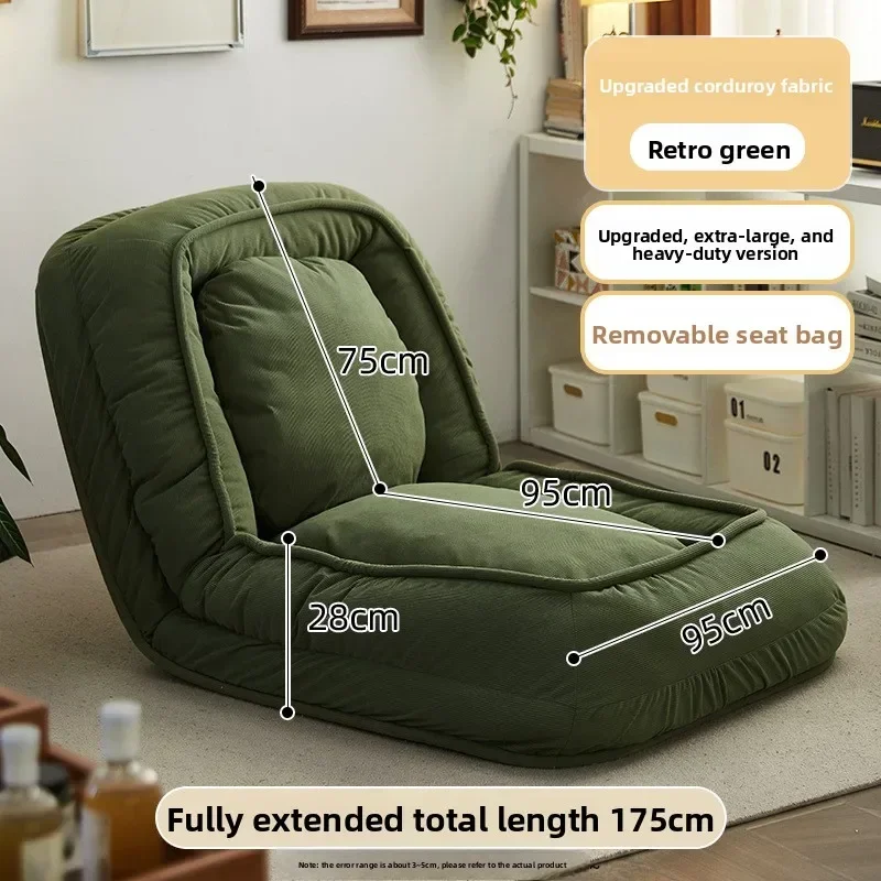 Multi-functional Lazy sofa reclining and sleeping tatami double large bedroom living room nest sofa