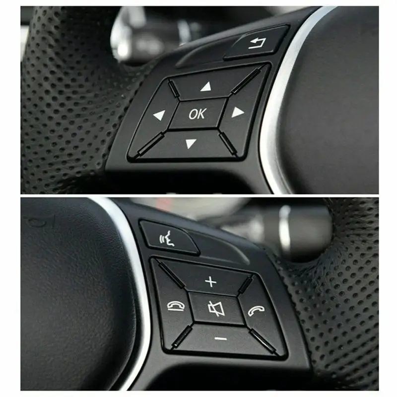 Durable-For Benz W204 X204 W212 2185400162 Steering Wheel Control Switch Button Car Replacement Part LHD