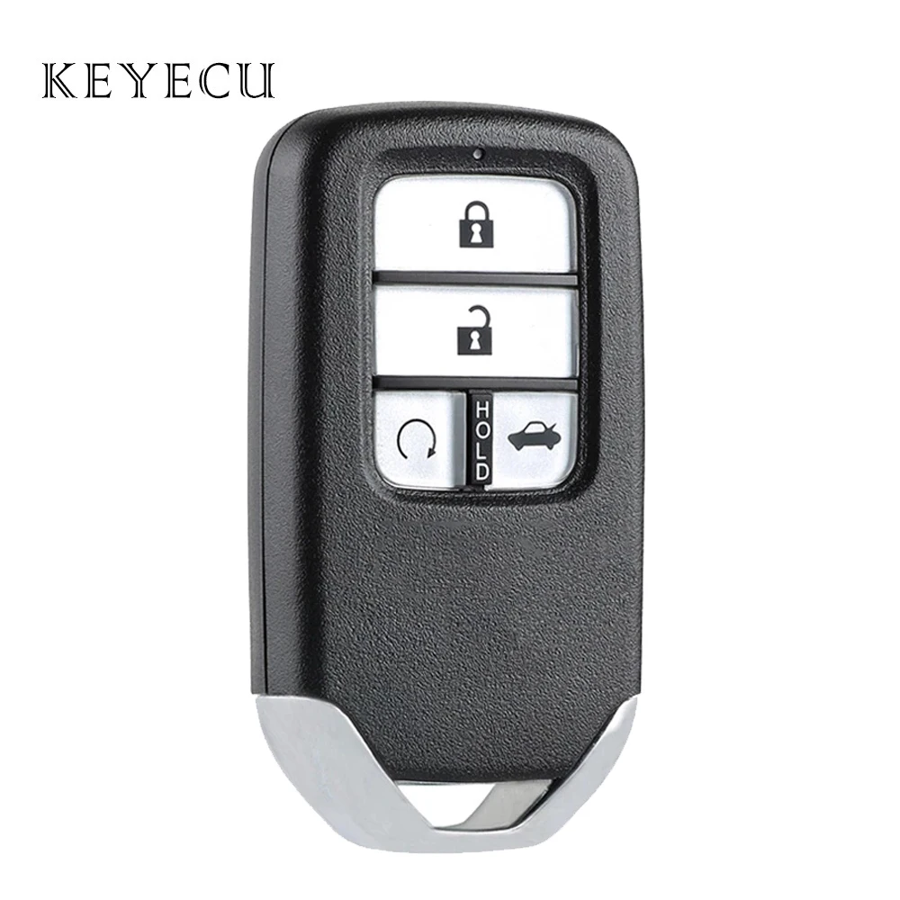 

FCC ID: KR5V2X Smart Remote Car Key Fob Replacement 4 Buttons 433Mhz ID47 Chip for Honda Civic 2014 2015 2016 2017 72147-TEX-Z01