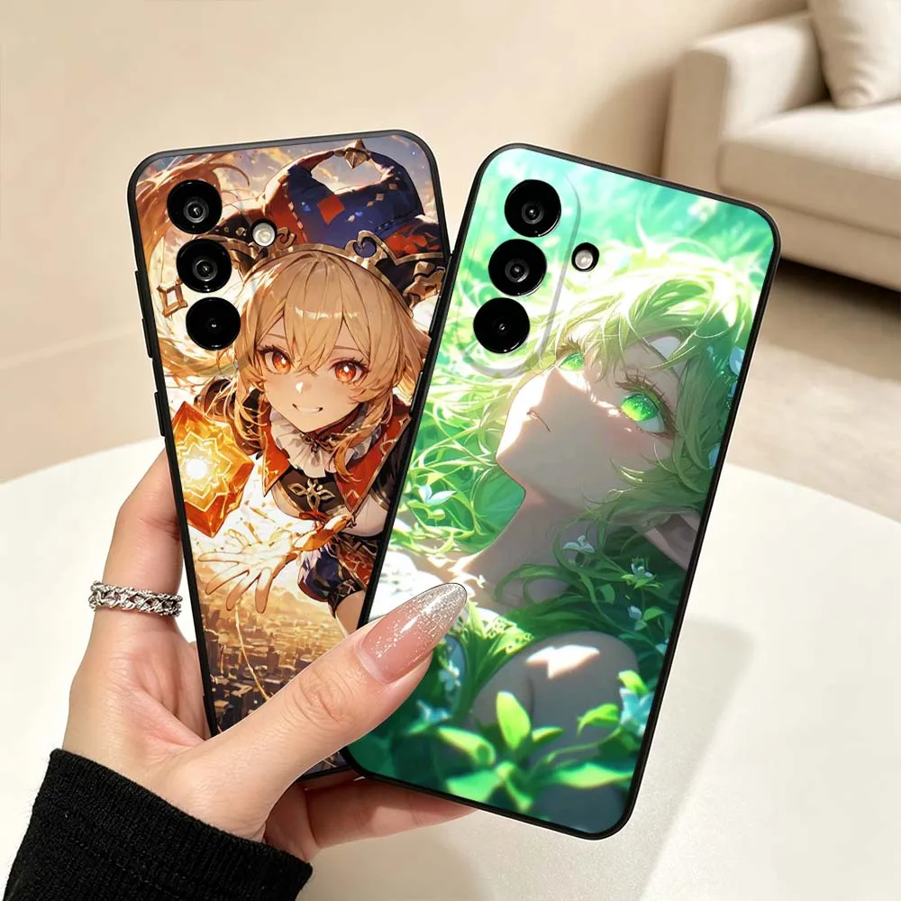 G-Genshin Nahida For Samsung Galaxy A73 A71 A56 A55 A54 A53 A52 A50 A40 A37 A36 A35 A32 A31 Phone Case Cover