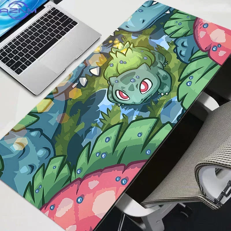 Mouse Pad Large PC Computer Gamer Pokemon Pikachu Kawaii Gaming Accessories durable Mousepad Keyboard Desk Mat Carpet Table