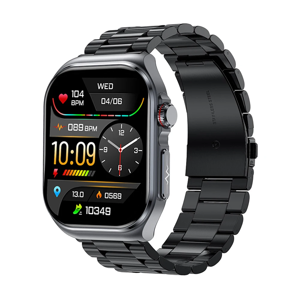 

ECG+HRV Smart Watch Men Women AMOLED Bluetooth Call Uric Acid Lipid Micro Physical Examination Health Tracker Smartwatches