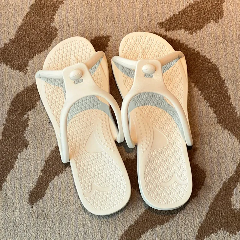 

Складные дорожные тапочки унисекс из ЭВА, нескользящие, для отелей, ванной комнаты, дома и улицы, портативные, легкие, удобные