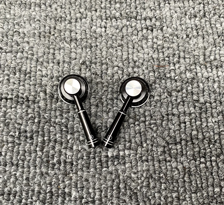 Carcasa para auriculares de 15,4 mm de metal 2 pares