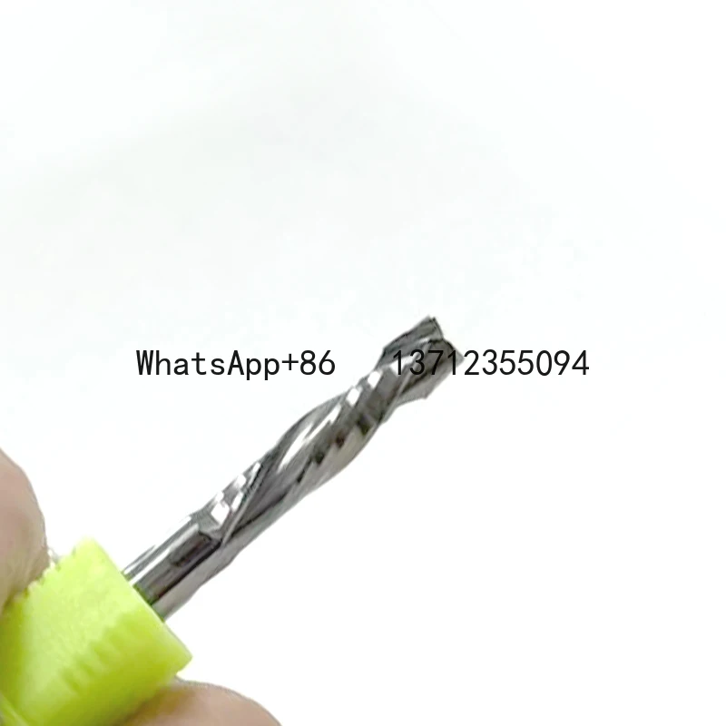 

10 шт. 3,175 4 6 мм вверх и вниз с двумя канавками, спиральные твердосплавные фрезы, фрезы для фрезерного станка с ЧПУ, концевая фреза по дереву