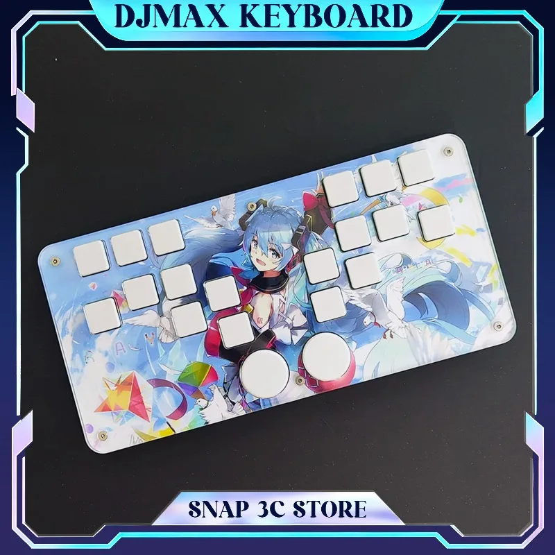djmax rhythm music game controller keyboard mechanical low-profit switches gamepad