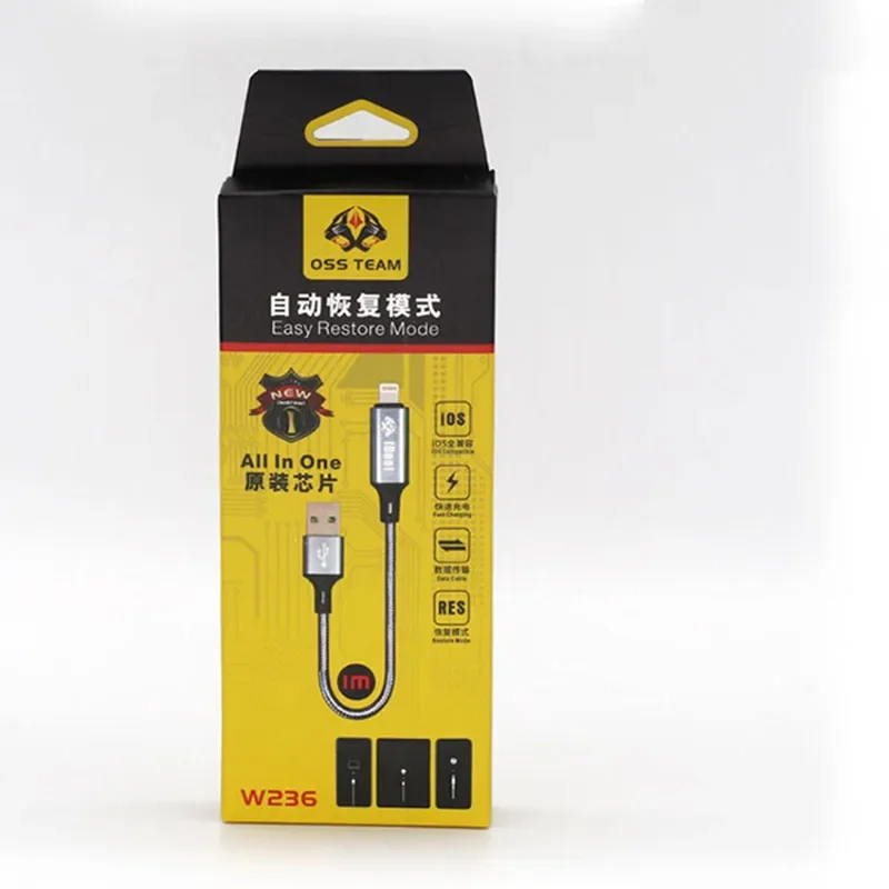 OSS W236 TEAM Tool Sets Exclusive Brush Tool For IOS System Boot Cable Auto-Restore For IPad IPod IPhone 5S-14 pro max