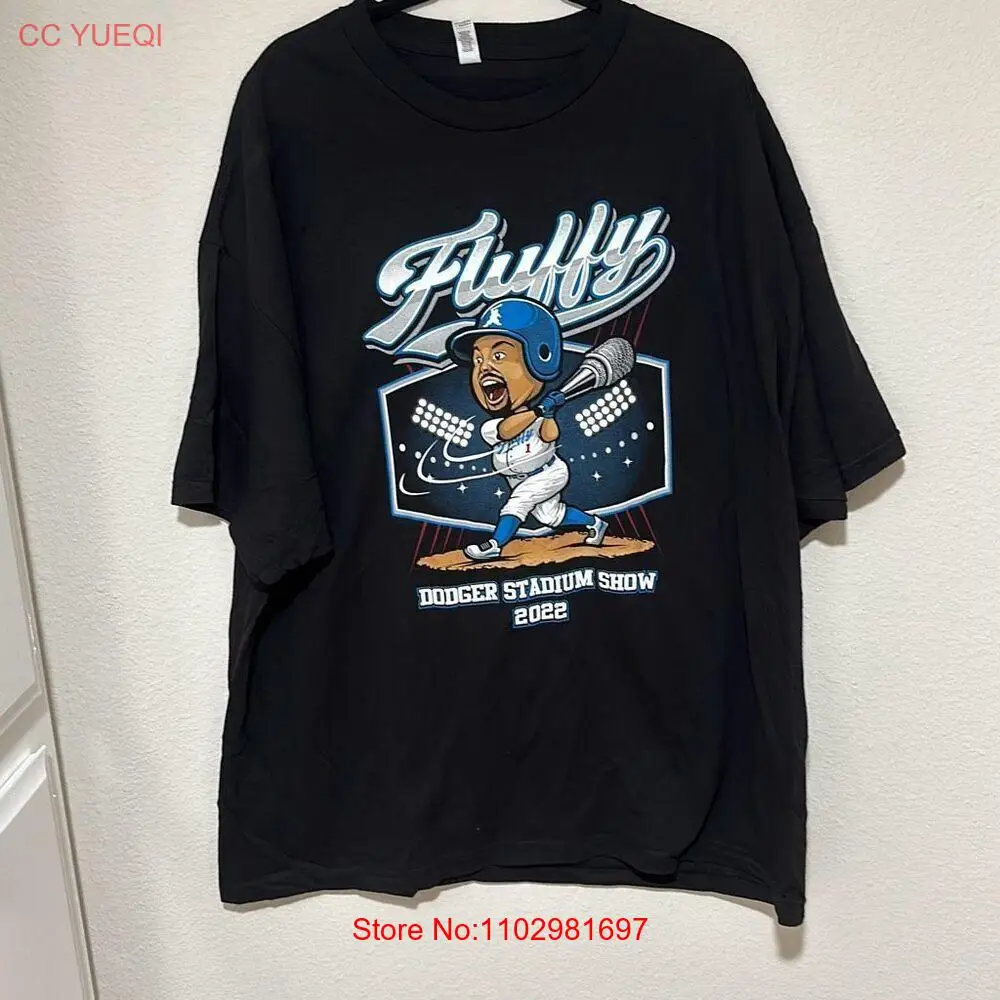 NWOT Glidan Gabriel Iglesias Cotton Fluffy Dodger Stadium Show 2022 T-Shirt 3XL