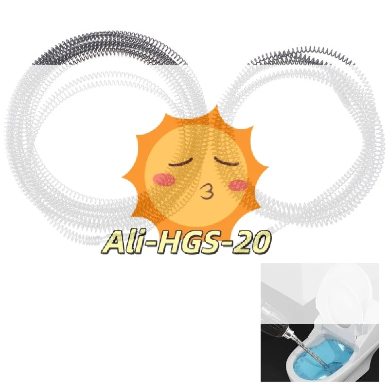 

Toilet and Drain Unclogging Cable 5m10m with Durable Steel Spring for Home Solutions