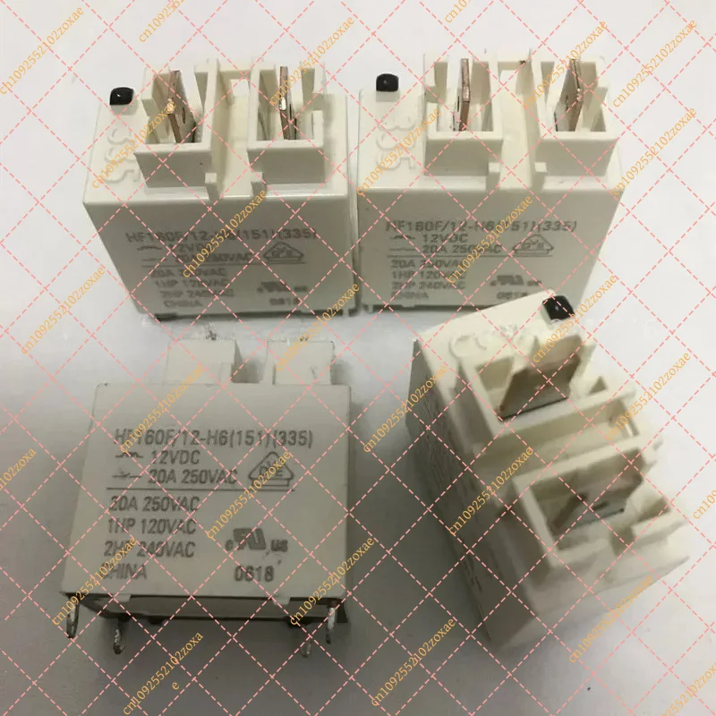 5Pcs HF160F-12-H6 Power Relay 4 Pin 20A HF160F-12-H6T DC12V Relay Module
