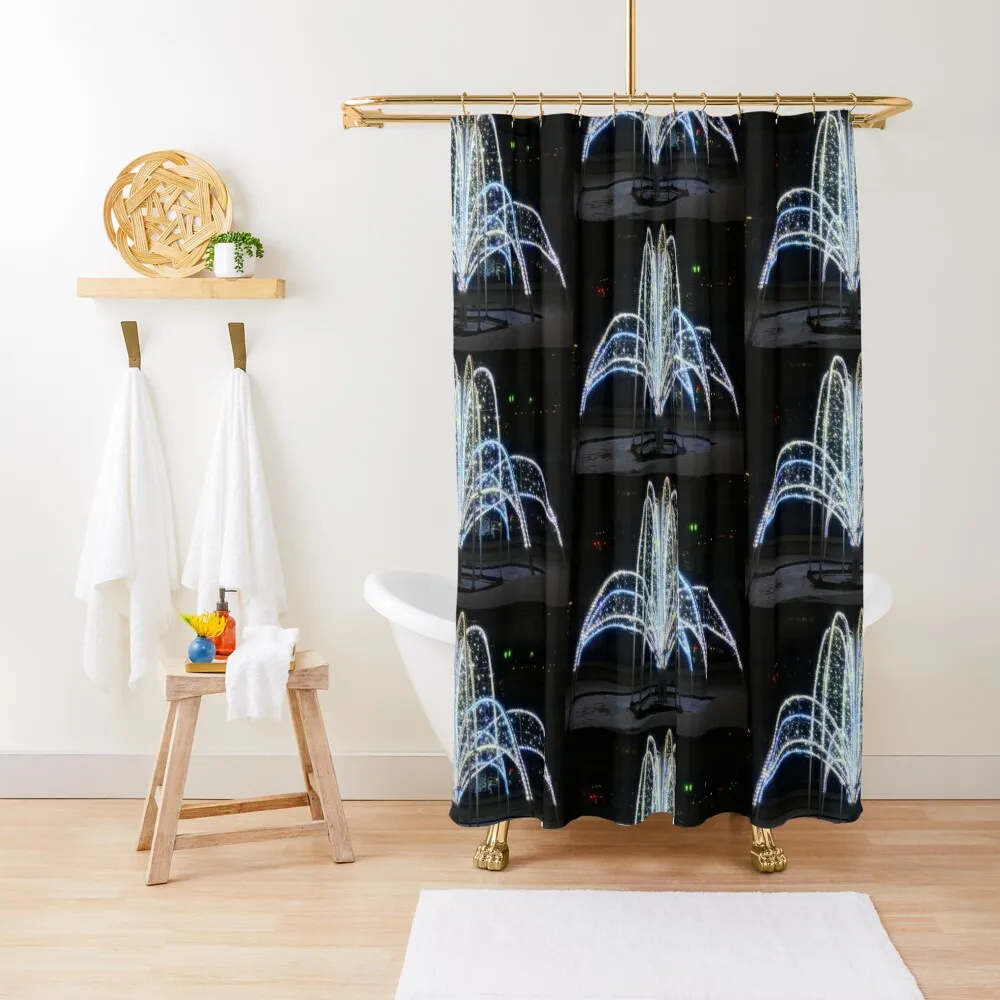 

Downtown Lights Shower Curtain Bathroom Shower Anime Shower Transparent Bathroom Bathroom Decor Curtain