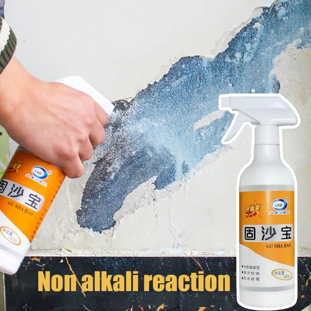 Sand Fixing Agent Wall Spray Pavement Wall Repair Wall Crack Repair Graffiti Tool Wall Glue Repair Agent Pee V3l4