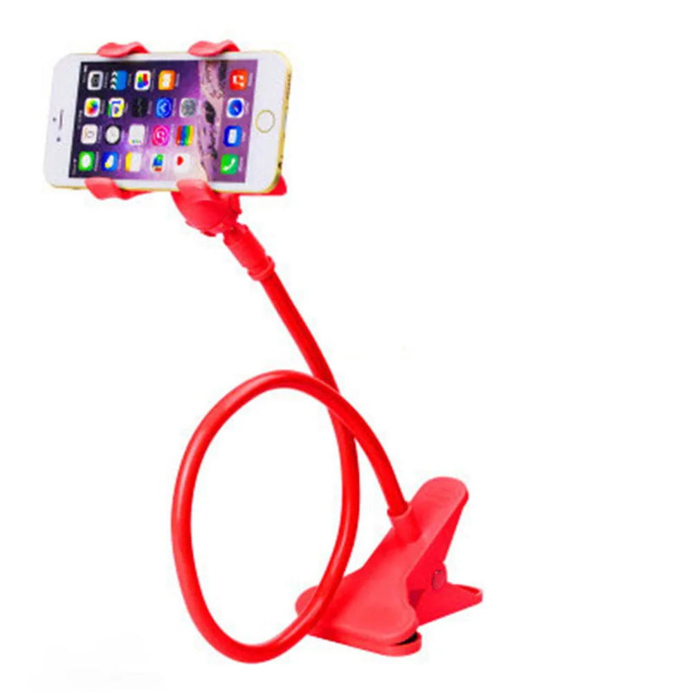 Universele mobiele telefoonbeugelklem Nachtkastje Desktop Lange arm Luie persoon Telefoonstandaard Ondersteuning voor iPhone Xiaomi Huawei Samsung