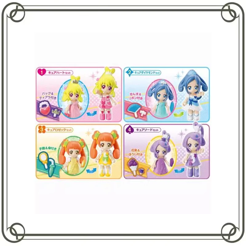 Doki Doki! PreCure BANDAI Q-version  EX CASHAPON Ornament Anime Action Figures Model Kids Toy