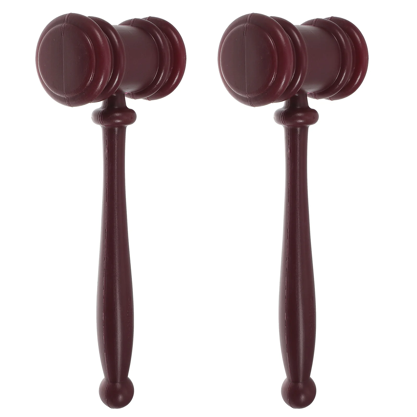 

Vaguelly 2pcs Kids Judge Hammer Toy Educational Knock Game Decorative Gravel for Children Auction Play Set