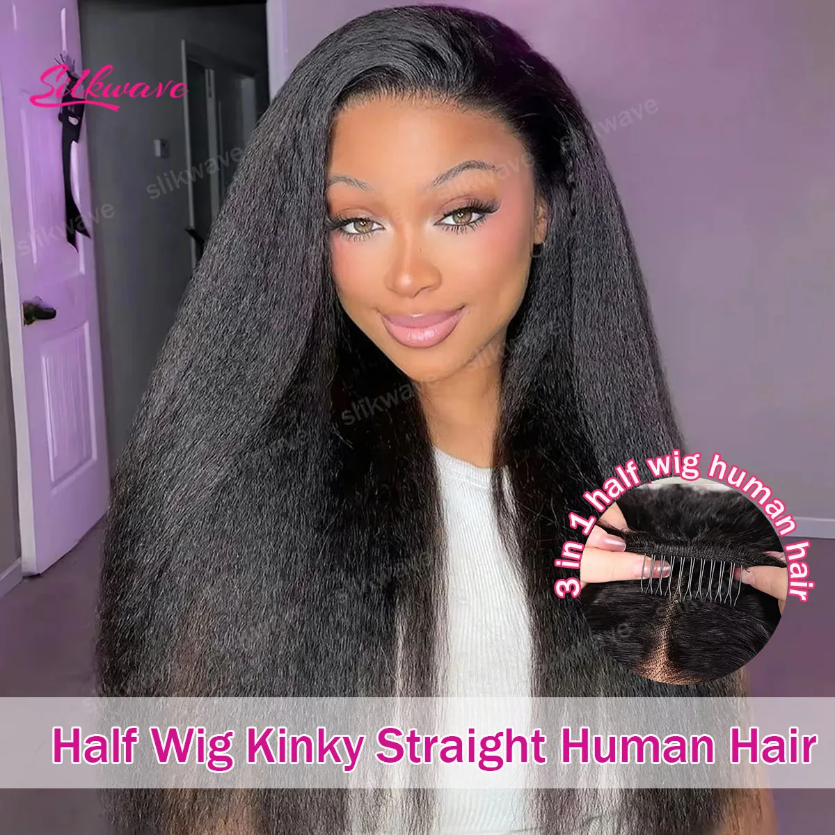 Kinky Straight Half…