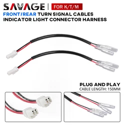 For 690 SMC Enduro R 790 890 990 1290 Duke Adventure 890 Supermoto SMT Turn Signal LED Light Harness Cable Plug Connector Wire