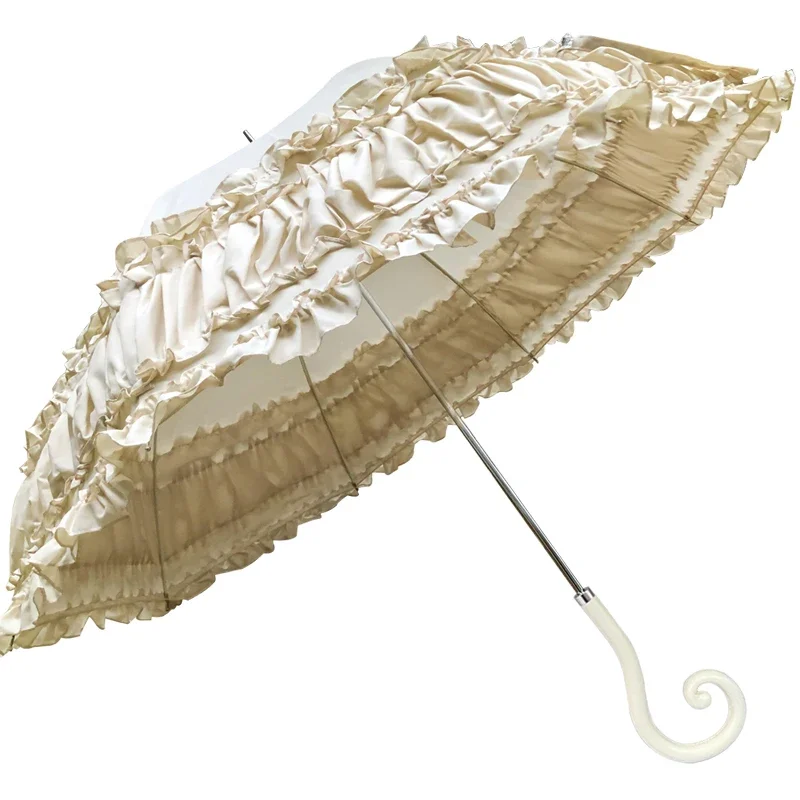 Special wind lo umbrella, original girl heart princess umbrella lace birdcage umbrella