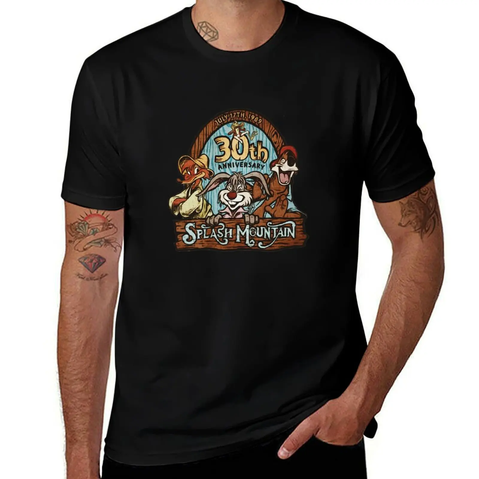 

Anniversary 30th vintage Splash.Mountain - T-Shirt t shirt for man man t shirt luxury T-Shirt