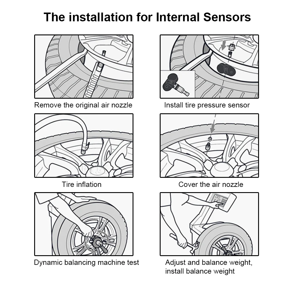 Temperature Alert LCD Display Solar Power TPMS Car Tire Pressure Alarm Monitor System With 4 Internal/External Sensor