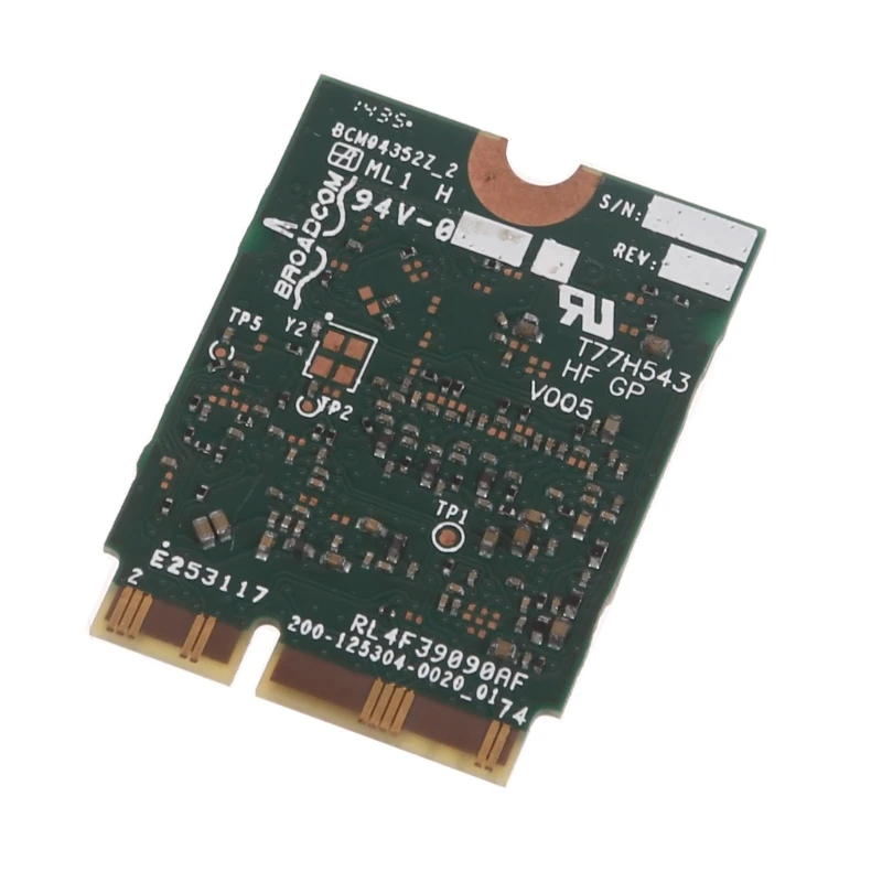 BCM94352Z BCM94352 04X6020 NGFF 867Mbps 802.11AC Bluetooth 4.0 Tarjeta Wlan para IBM