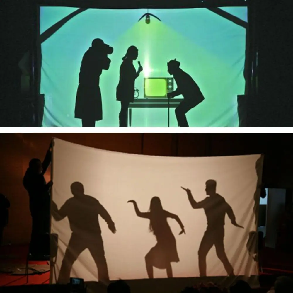 Polyester Projector Screen Video Equipments HD Video Foldable Projection Screen Reflective 16:9 Folding Soft Screen Theater