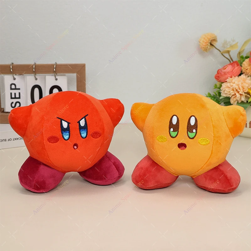 Hot Sale Star Kirby Plush Anime Kirby Red Orange Purple Ghost Sword 30th Star Kirby Magolor Stuffed Collection Peluche Toys Gift